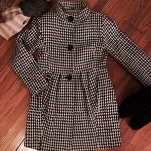 Houndstooth coat